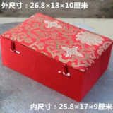 Фарфоровая медная прямоугольная подарочная коробка, китайский стиль