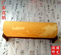 Яйя павильон бамбуковый резьба из исследования Antosted Screen Story Исследование бамбука резного бамбукового резьба Dongyang Bamboo Eagle Xiaqu Tu