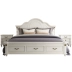 master bedroom Mỹ đôi giường gỗ giường 1,8 m giường hiện đại và đơn giản phong cách châu Âu giường công chúa giường lưu trữ 1,5 m giường - Giường giường cho bé Giường