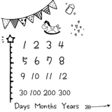 Ребенок берет фон новорожденного ребенка в полной луне одеяло с фотографией 100 дней.