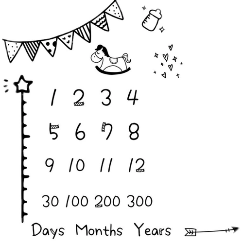 Ребенок берет фон новорожденного ребенка в полной луне одеяло с фотографией 100 дней.