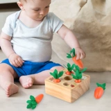 Ребенок вытаскивает Radish Game Intellectual Pult Marrot Games 1-6-летняя девочка-загадочные игрушки