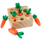 Ребенок вытаскивает Radish Game Intellectual Pult Marrot Games 1-6-летняя девочка-загадочные игрушки