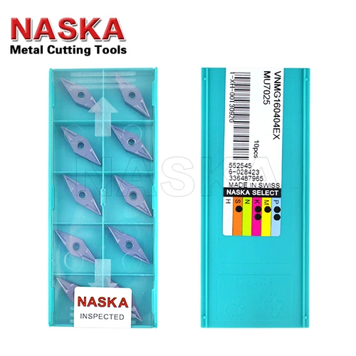 Naska NASCA VNMG160404/08EX Hard Alloy Coating Super Hard Diamond Can Car Blade