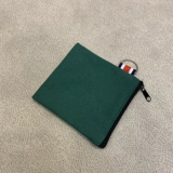 DIY милый твердый цвет Canvas Key Bag Сумка на молнии карманная сумка для монеты рука лотос