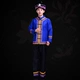 Trang phục khiêu vũ mới Vân Nam Miao nam Quảng Tây biểu diễn quần áo nam giới Quý Châu trang phục biểu diễn thiểu số trang phục dân tộc tày Trang phục dân tộc