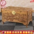 Dongyang khắc gỗ long não gỗ rắn chim một chim phượng hộp gỗ hộp đám cưới của hồi môn sơn hộp gỗ hộp lưu trữ hộp - Cái hộp Cái hộp