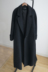 Giải phóng mặt bằng chống mùa với áo len nữ mùa thu và mùa đông dài Hàn Quốc phiên bản của sinh viên lỏng thắt lưng mỏng trên áo len áo khoác dạ nữ Trung bình và dài Coat