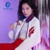LI-NING Trung Quốc Tuần lễ thời trang Li Ning Paris Áo khoác thể thao nữ ngắn AJDP028-2 - Áo khoác thể thao / áo khoác
