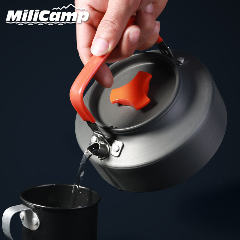 19 28 Milicamp Outdoor Kettle Camping Kettle Portable Kettle Camping Coffee Pot Alumina Teapot Camping Equipment From Best Taobao Agent Taobao International International Ecommerce Newbecca Com
