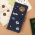 Hàn Quốc độc quyền đoạn dài LINE clip clip hộ chiếu túi đựng giấy tờ Túi thông tin xác thực