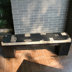 Trung quốc rắn gỗ hình chữ nhật băng ghế dự bị giày thay đổi phân sáng tạo đơn giản giặt ghế lớp retro đá băng ghế dự bị qua ghế Cái ghế