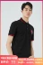 GXG nam mùa hè nam xu hướng Hàn Quốc Đen ve áo ngắn tay áo sơ mi nam # 182224156 - Polo áo polo nam Polo