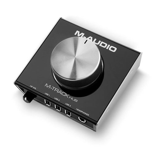 M-AUDIO M-TRACK HUB USB Профессиональный аудио-интерфейс звуковая карта MIDI Card Card USB расширение