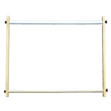 Новая деревянная рама вышивки Регулируемая вышивка с поперечным стеклом.