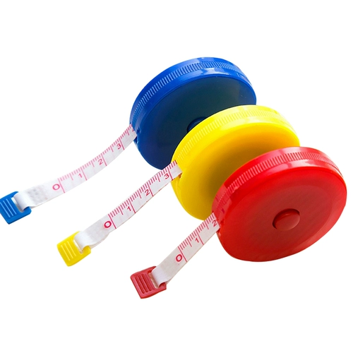 Симпатичный мини -линейный пакет измеряет ингредиенты и измеряйте ткань, окружность талии, мягкая линейка трех футов, маленький линейка кожи