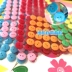 Mẫu giáo trẻ em thủ công sáng tạo nút dán bức tranh tự làm gói vật liệu câu đố đồ chơi tương tác cha mẹ-con thiệp 20 10 handmade Handmade / Creative DIY