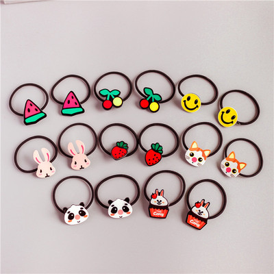 儿童发饰kitty猫铁盒卡通发绳不伤发小皮筋 女童宝宝头绳发圈套装--寻