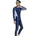 2019 đồ bơi mới nam body mảnh quần dài tay áo chống nắng nhanh khô nhanh kích thước lớn quần áo sứa lướt quần áo - Nam bơi đầm