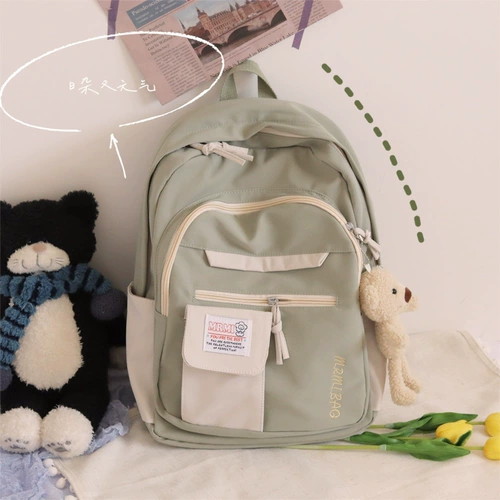 Японский ранец, брендовая сумка через плечо, свежий универсальный вместительный и большой рюкзак, в корейском стиле, для средней школы