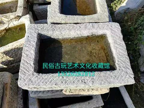 Антикварный старый антикварный фольклор Ностальгический старый объект старый каменный слот старый каменный слотзи творческий аквагантский горшок каменного цветочного цвета горшок