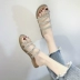 Flip-flops nữ 2018 mùa hè mới hoang dã dép Hàn Quốc thời trang xã hội chic net đỏ phẳng dép mang và dép đi trong nhà giày nữ đẹp Dép