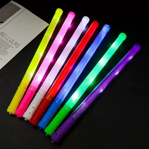 Разноцветная мигающая индивидуальная световая палочка, реквизит, сделано на заказ