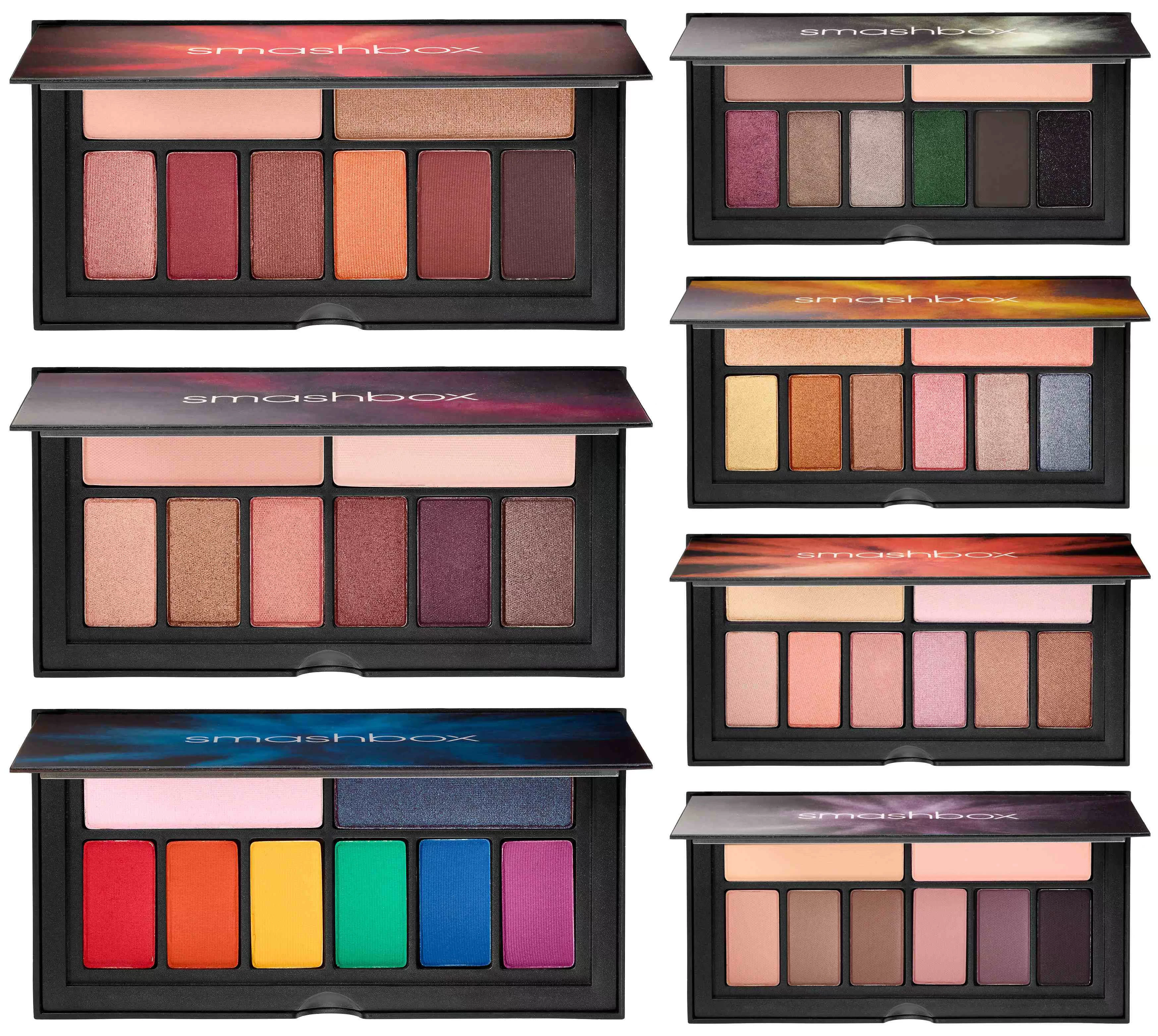 Smashbox, eyeshadow palette, maple leaf, USA, 8 colors, (Physicals)