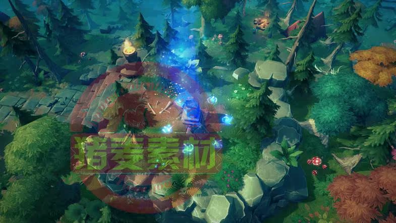 最新unity 3d 游戏场景模型素材 卡通塔防tower defense moba