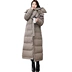 Chống mùa giải phóng mặt bằng 2018 mùa thu và mùa đông Hàn Quốc phiên bản của kẻ sọc áo khoác yếm dài xuống áo khoác dày ấm áp ấm áp bông hoang dã quần áo phụ nữ