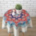 Trung quốc phong cách đơn giản dày cotton linen bảng vải bảng nhà nhỏ tươi vuông bàn tròn bàn cà phê vải vải vải Khăn trải bàn
