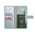 Hàn Quốc độc quyền tính khí du lịch gói tài liệu dài hộ chiếu túi da khóa hộ chiếu cặp vài người giữ hộ chiếu Túi thông tin xác thực