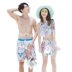 Cặp đôi đồ bơi Tập hợp ngực nhỏ ngực lớn chia váy loại phẳng góc Cặp đôi quần đi biển quần bơi mùa xuân nóng - Vài đồ bơi Vài đồ bơi
