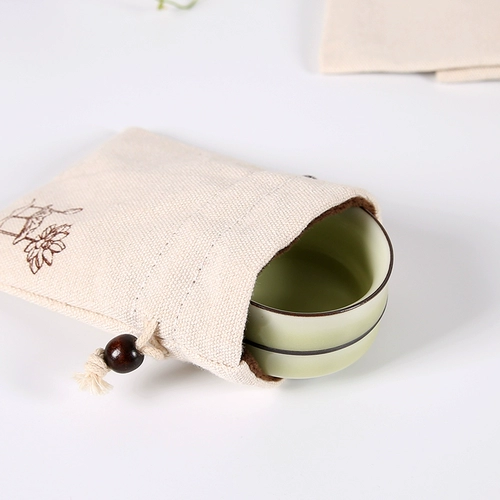 Ювелирное украшение из грецкого ореха, коробочка для хранения, тканевый мешок, сумка, мешочек, четки из круглых бусин, на шнурках, сделано на заказ