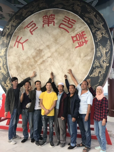 Кожаные китайские музыкальные инструменты, полный комплект