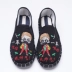 Mới cũ giày vải Bắc Kinh thêu phong cách dân tộc nam xếp lớp đáy thủ công chống mài mòn và khử mùi Tây Sơn Tây Sơn giày lười đậu Hà Lan Giày thấp