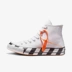 Converse Converse x Off-White Chuck 70 Giày vải đôi đồng thương hiệu 163862C giày sneaker chính hãng Plimsolls