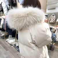 Пуховик, бархатное модное пальто, коллекция 2021, утиный пух, увеличенная толщина