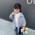 LUSON Mickey mẫu hợp tác cho bé trai mùa thu 2019 mới thủy triều trẻ em trùm đầu áo khoác gió kiểu nước ngoài - Áo khoác Áo khoác
