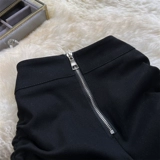 Черные дизайнерские весенние шорты, летние штаны, эластичные румяна, высокая талия, на шнурках, в обтяжку, тренд сезона, популярно в интернете, облегающий крой