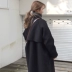 Mùa thu đông 2019 mới cho phụ nữ Hàn Quốc áo khoác len dày nữ Slim áo len dài cỡ lớn - Áo Hàn Quốc Áo Hàn Quốc