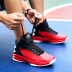 Mùa hè giày bóng rổ nam cao khởi động chịu mài mòn sốc sneakers trẻ em sinh viên giày bóng rổ thở giày thể thao