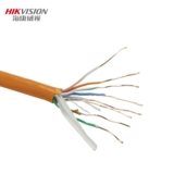 Hikvision Six Type Swite Cable Четыре пары неэкрасных извращенных извернутых извернутых изверженных извернутых извернутых извернутых изверженных извернутых скручиваемых скрученных крутя
