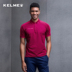 KELME Karl Vẻ Đẹp của Nam Giới Thể Thao Polo Shirt Kinh Doanh Bình Thường Paul Ngắn Tay Áo Mùa Hè Ve Áo T-Shirt Nhóm Dịch Vụ áo polo nike Áo polo thể thao