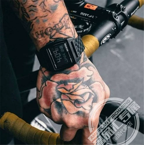 Американская покупка Straight Post Nixon Watch Nixon A1107-502 Нейтральная цифровая квадратная квадратная квадратная мужская и женские часы