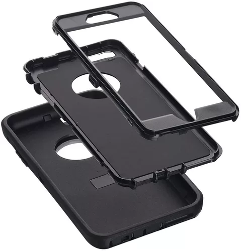 Apple, совместимый чехол для телефона, iPhone 6, силиконовый мобильный телефон защищен от пыли, воды и ударов, 6S, iphone, 6plus, 8, «три в одном»