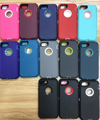 Apple, совместимый чехол для телефона, iPhone 6, силиконовый мобильный телефон защищен от пыли, воды и ударов, 6S, iphone, 6plus, 8, «три в одном»