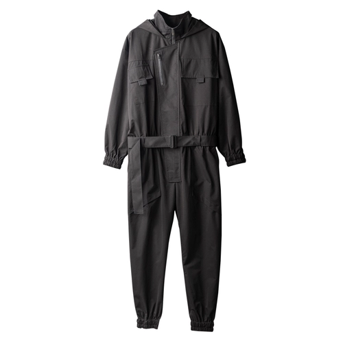 Осенний комплект в стиле хип-хоп, леггинсы, комбинезон, популярно в интернете, свободный крой