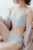 Cô gái Nhật Bản Ren ngọt ngào mà không có vòng thép dễ thương Cotton Bra Đồ lót đặt Cotton Ngủ Bra mỏng - Bộ đồ lót