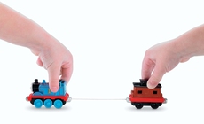 Модель поезда 正品美太thomas 拉绳火车 托马斯和胖总管餐车 pull'n